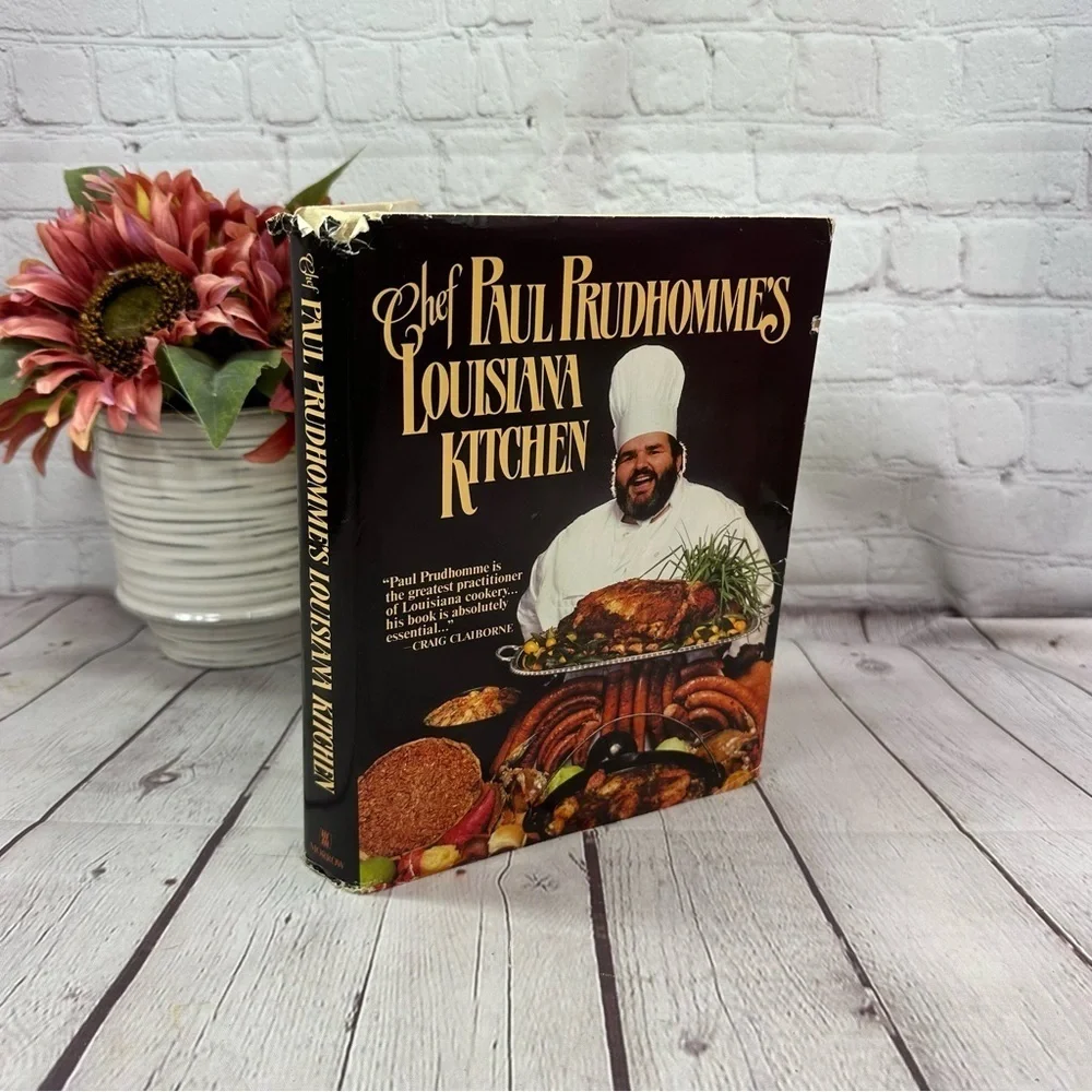 vintage 1984 chef paul prudhomme's  Louisiana kitchen Cookbook